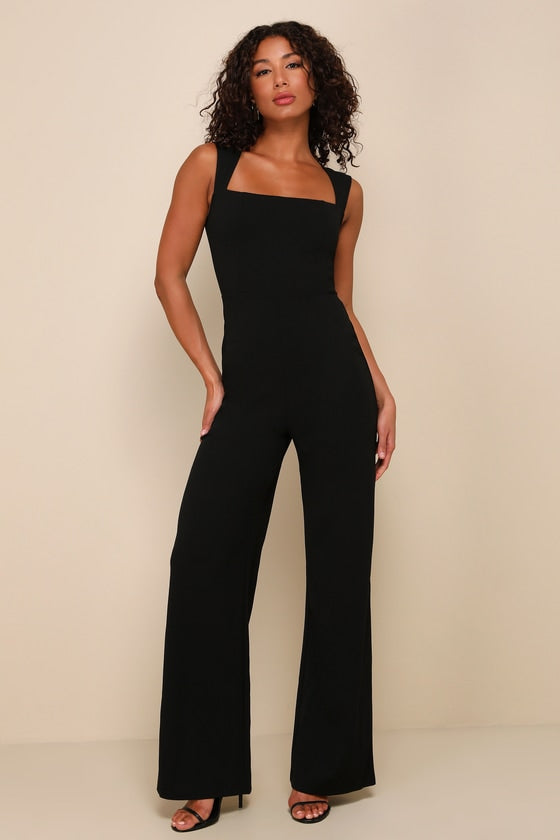 Enticing Endeavors Black Jumpsuit