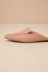 Joelle Camel Suede Loafer Slides
