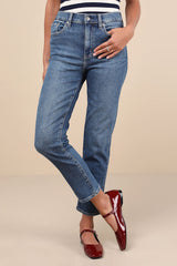 Daily Driver Dark Wash High-Rise Skinny Jeans