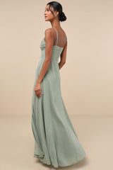 Sweeney Sage Brush Sleeveless Maxi Dress