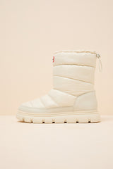Maribel Ivory Waterproof Insulated Puffer Mid-Calf Boots