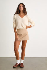 Halifax Cream Knit Sweater