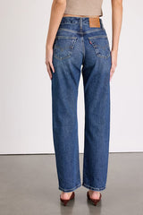 Easy Dad Dark Wash High-Rise Jeans
