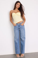 1999 Slouchy Medium Wash Grommet Jeans