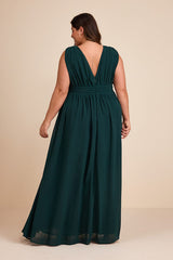 Heavenly Hues Emerald Green Maxi Dress