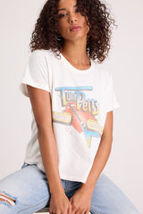 Tom Petty 1980 Tour White Graphic Tee