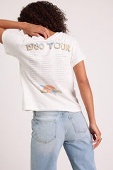 Tom Petty 1980 Tour White Graphic Tee
