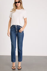 Forever a Trend Dark Wash High-Rise Mom Jeans
