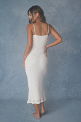 Roseanna White Crochet Lace Midi Dress
