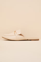 Delvin Ivory Slide-On Loafers