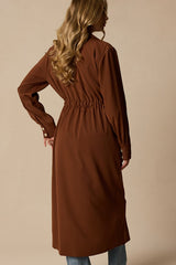 Breanna Brown Trench Coat