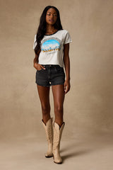 Nashville White Short Sleeve Graphic Tee