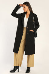 Style Squad Black Long Coat