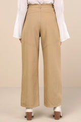 Coveted Element Tan Twill Carpenter Pants