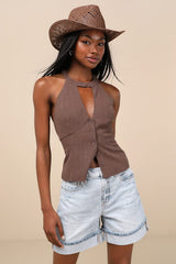 Easy Rider Light Wash Denim Cuffed Shorts