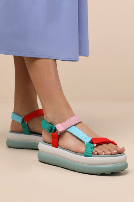 Twins Multi Strappy Flatform Sandals