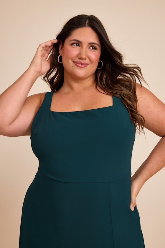 Remarkable Arrival Emerald Green Sleeveless Maxi Dress