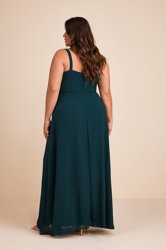 Remarkable Arrival Emerald Green Sleeveless Maxi Dress