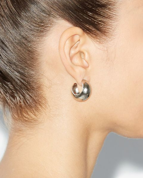 SHINY CRESCENT EARRINGS