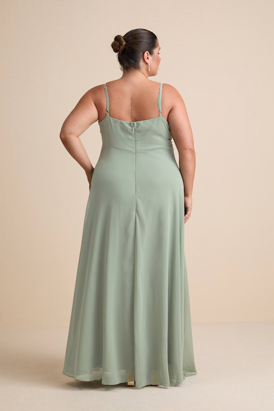 Sweeney Sage Brush Sleeveless Maxi Dress