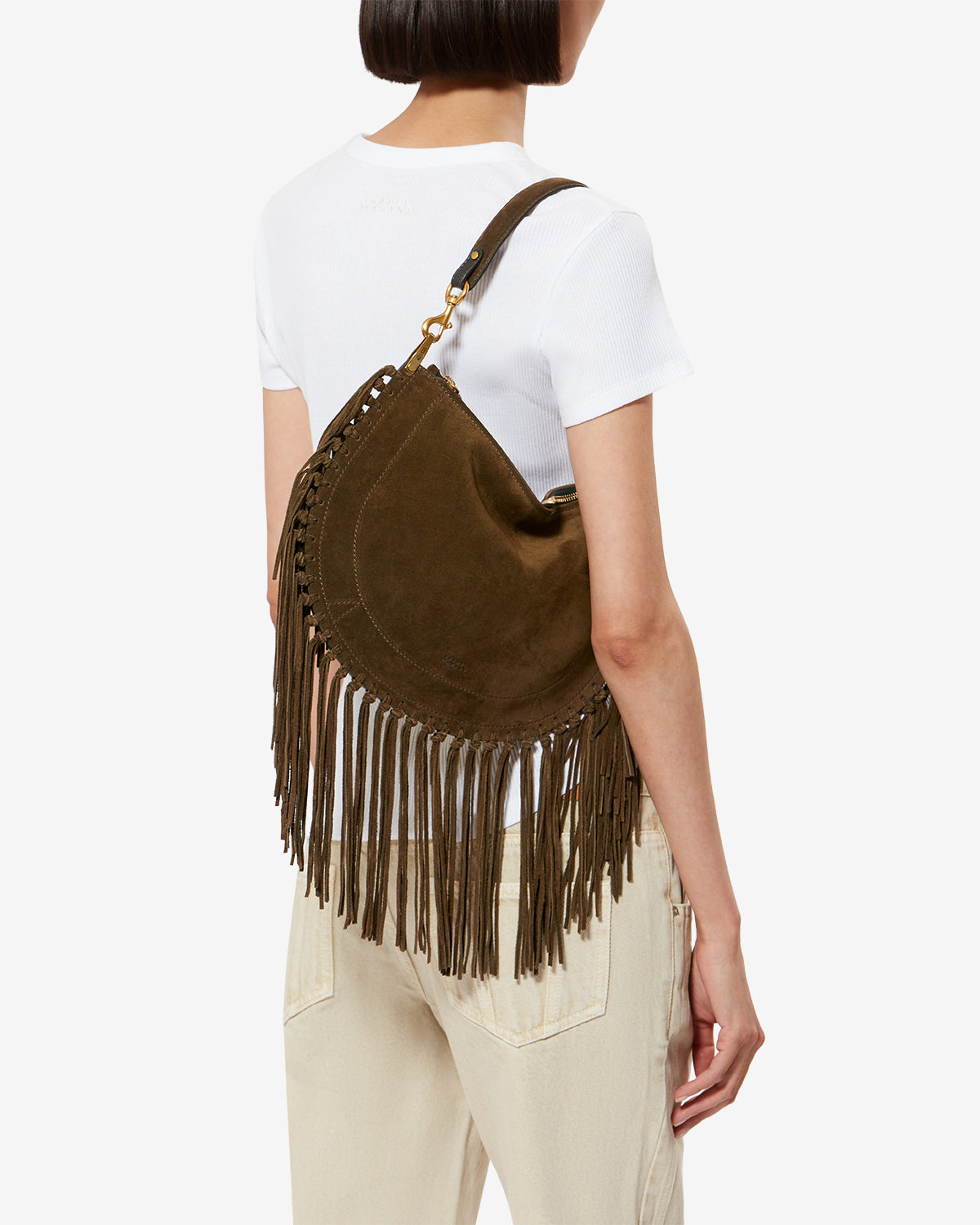 OSKAN SOFT ZIPPED BAG FRINGES