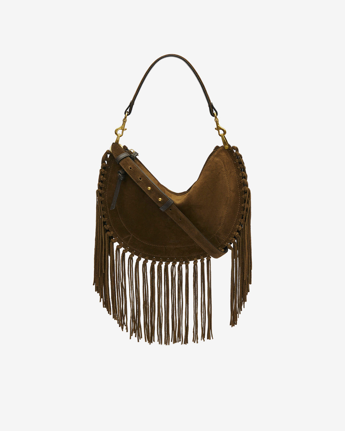 OSKAN SOFT ZIPPED BAG FRINGES