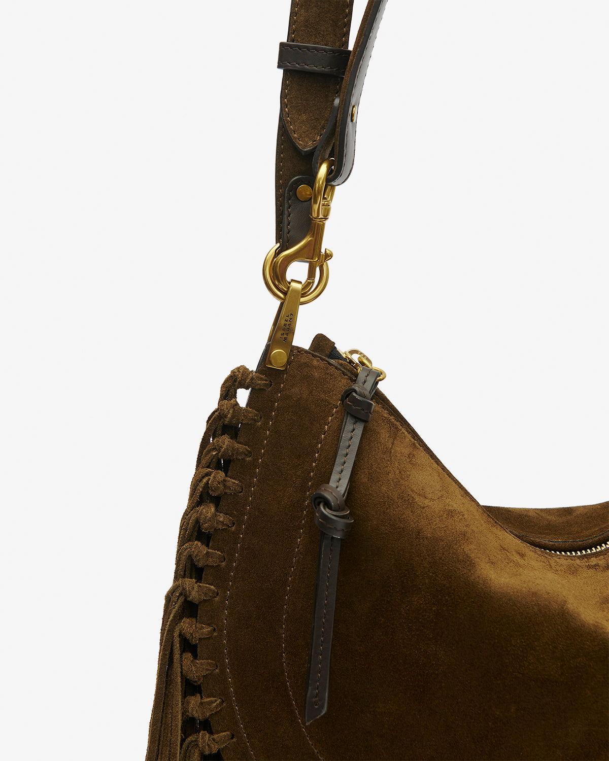 OSKAN SOFT ZIPPED BAG FRINGES