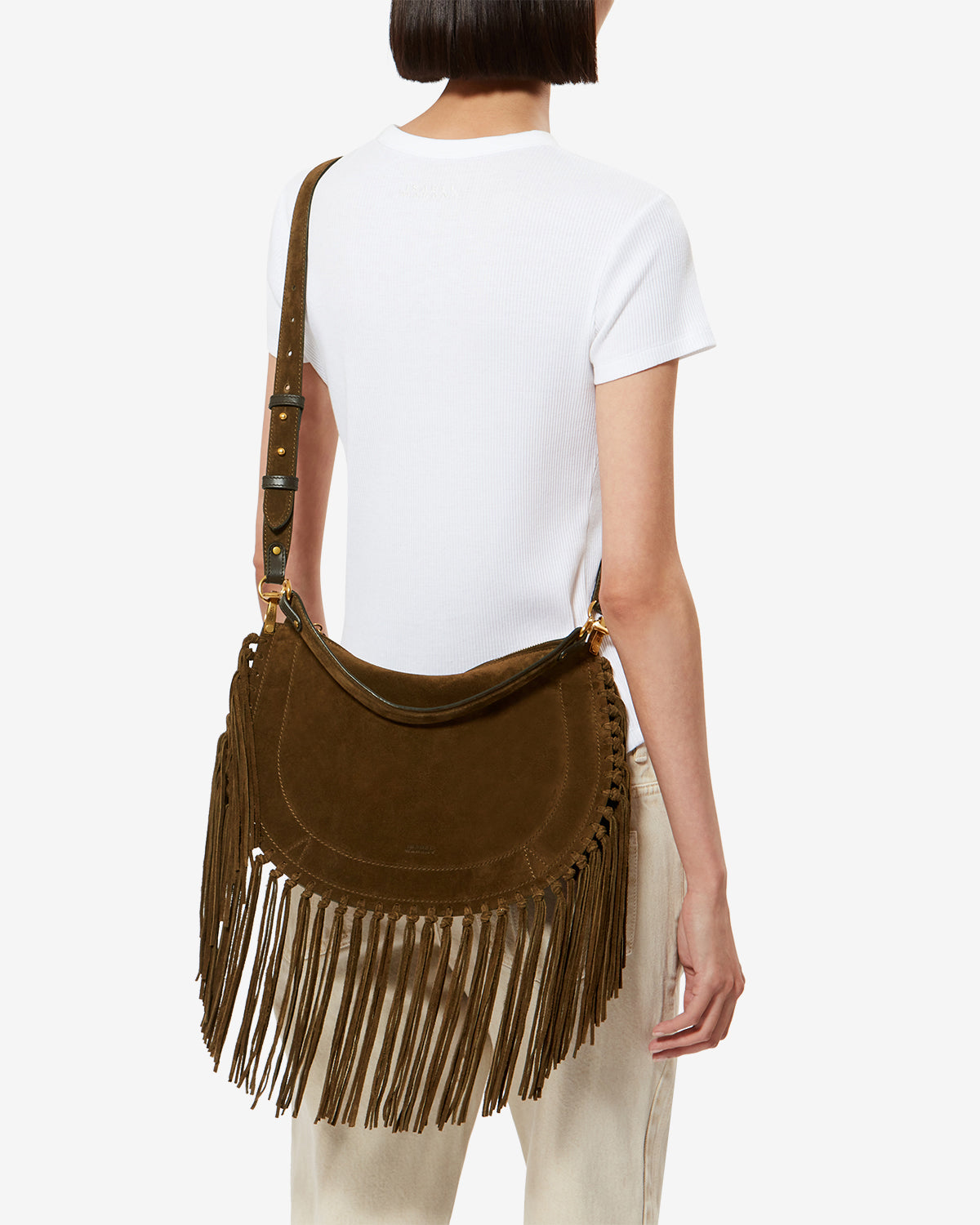 OSKAN SOFT ZIPPED BAG FRINGES