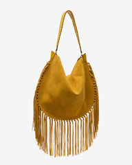 OSKAN HOBO SOFT FRINGE BAG