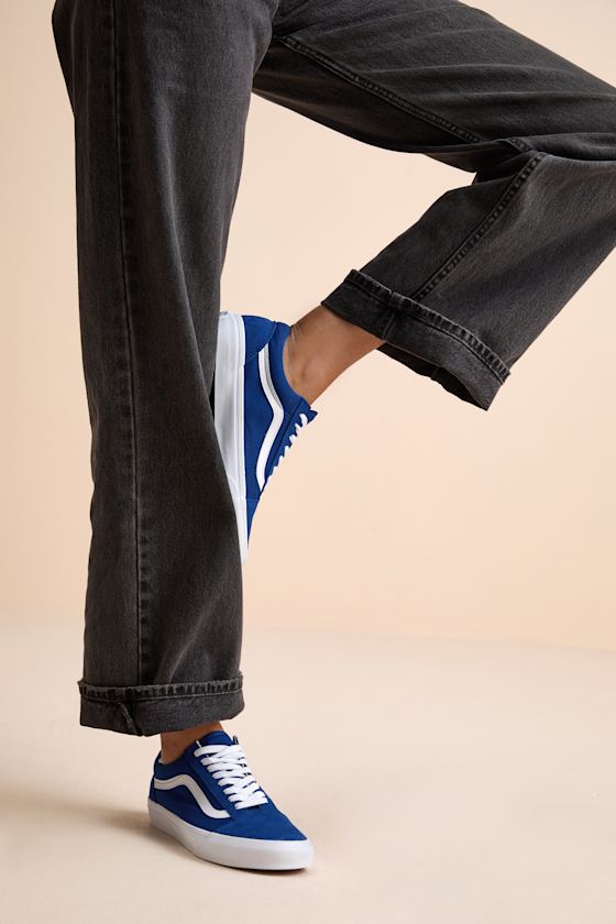 Old Skool True Blue Lace-Up Sneakers
