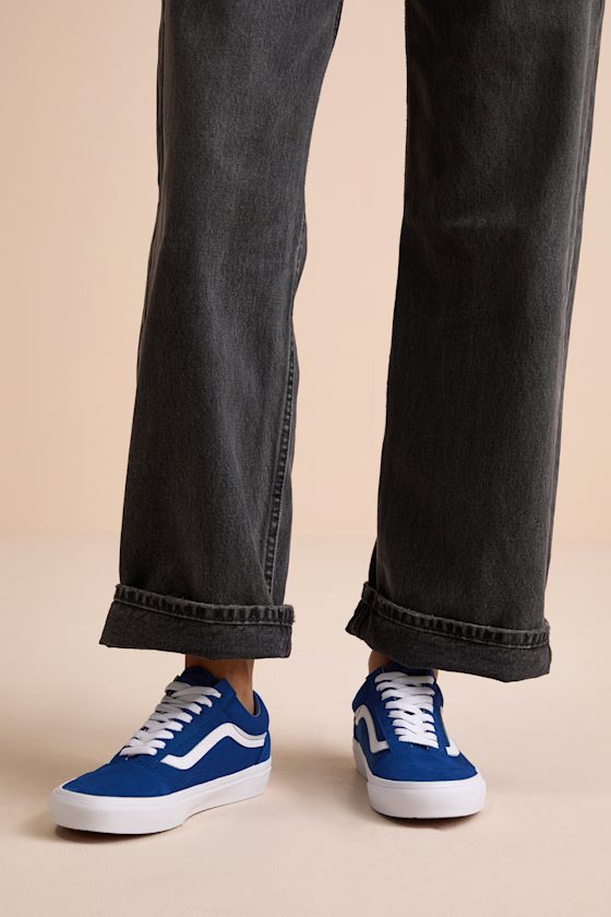 Old Skool True Blue Lace-Up Sneakers