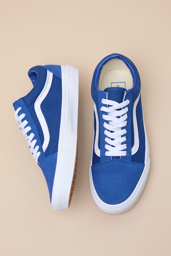 Old Skool True Blue Lace-Up Sneakers