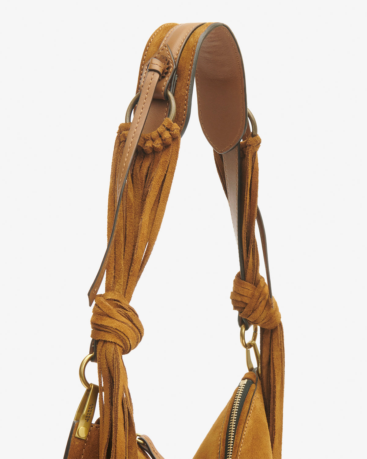 OSKAN SOFT ZIPPED BAG FRINGES
