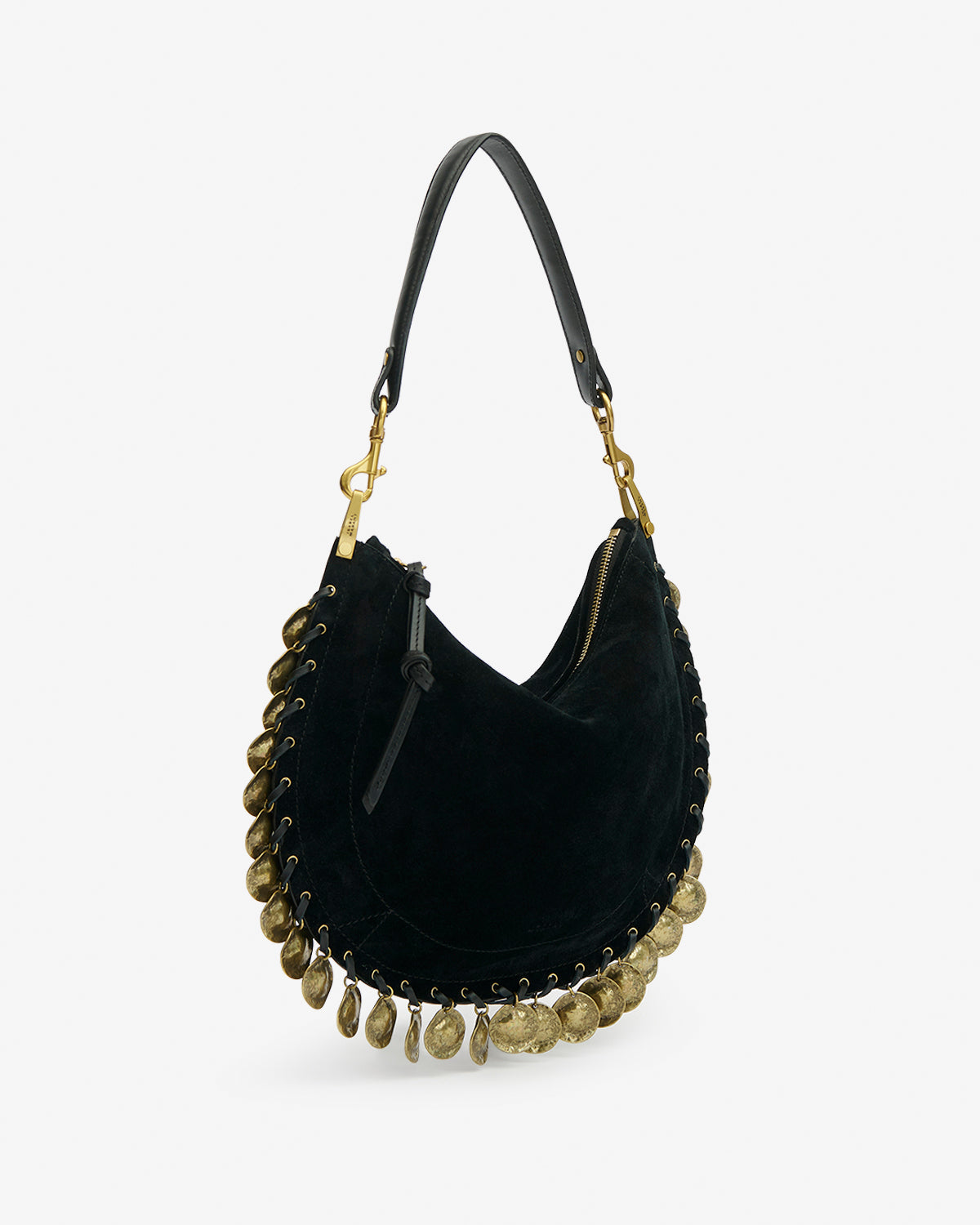 OSKAN SOFT ZIPPED BAG MEDALLIONS