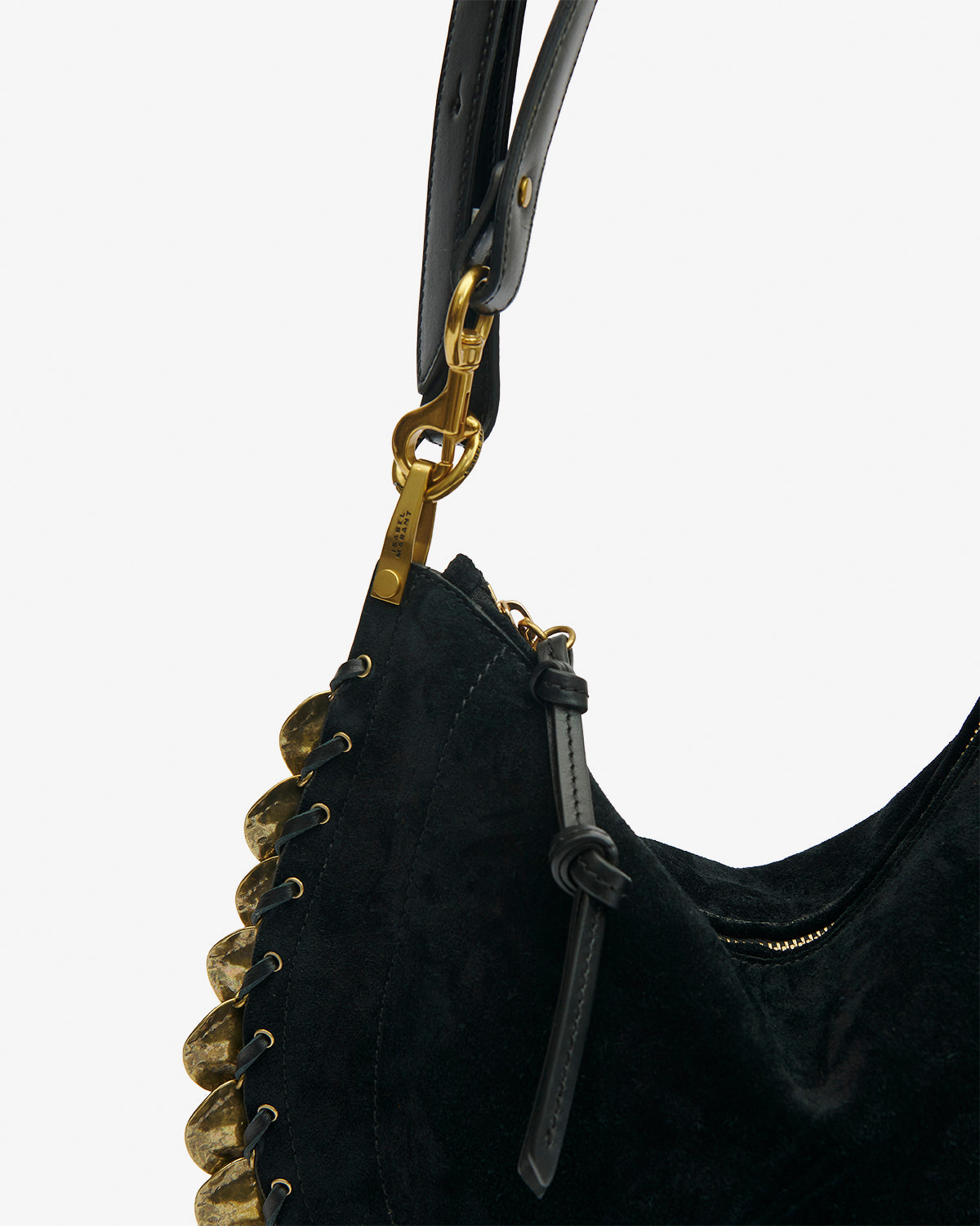 OSKAN SOFT ZIPPED BAG MEDALLIONS