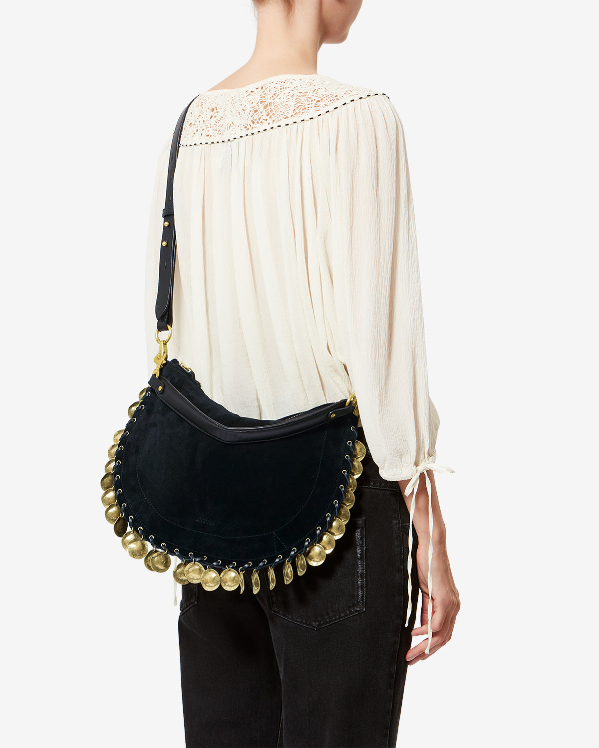 OSKAN SOFT ZIPPED BAG MEDALLIONS