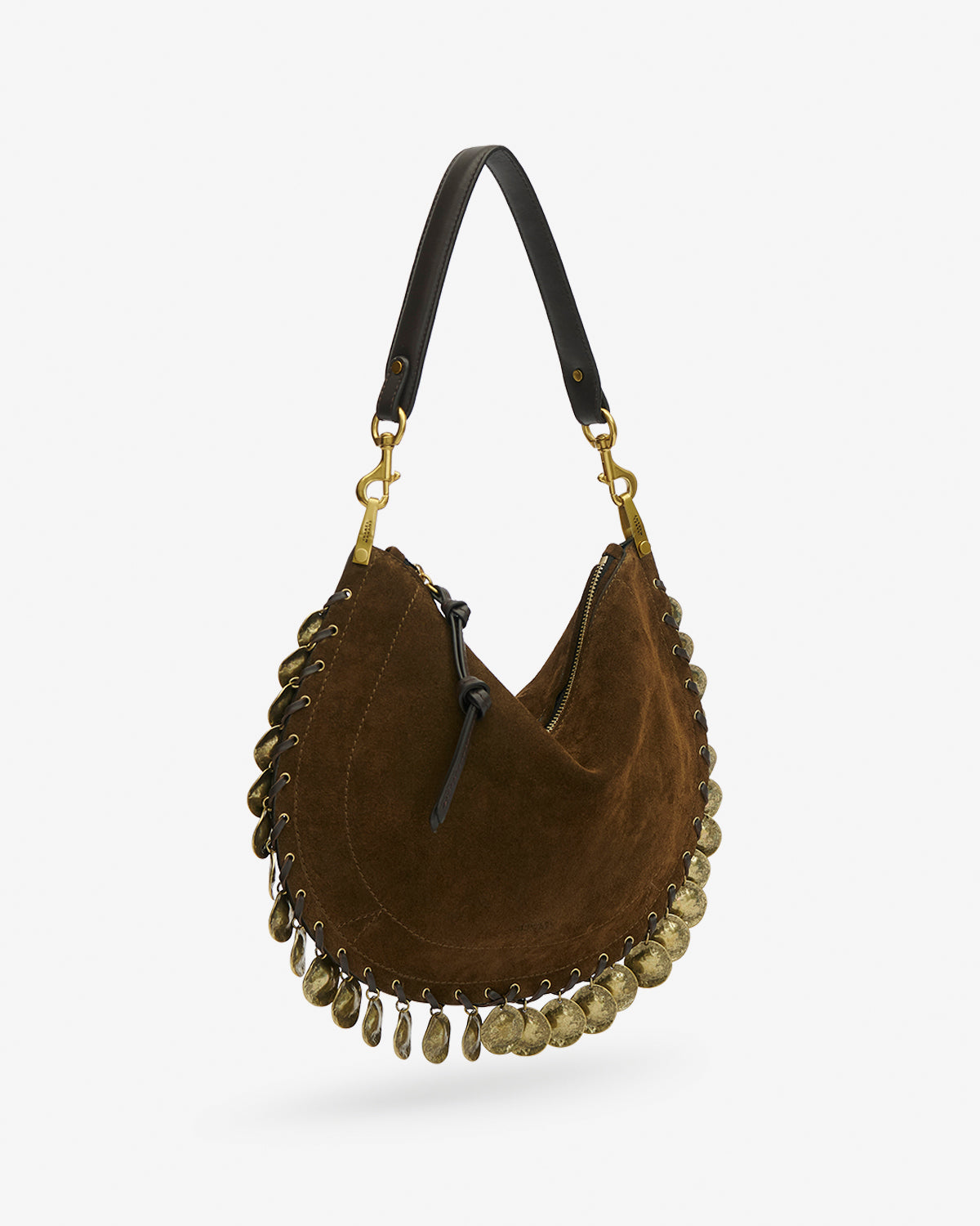 OSKAN SOFT ZIPPED BAG MEDALLIONS