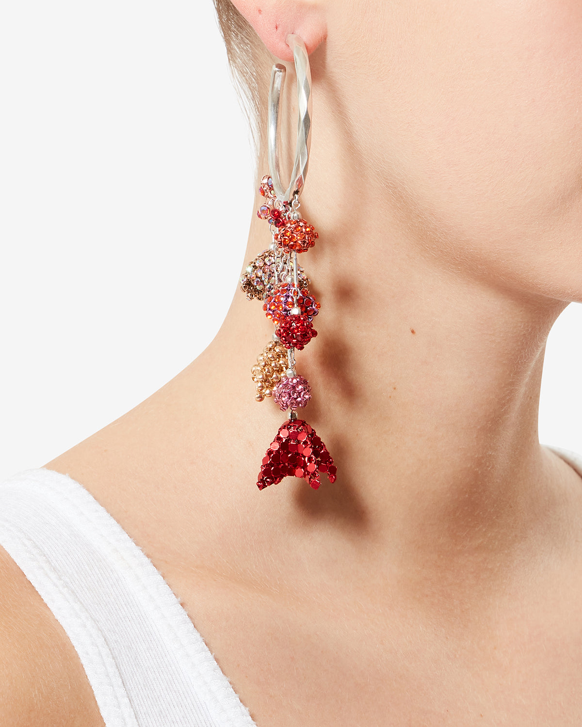 SINGLE HOOP EARRINGS