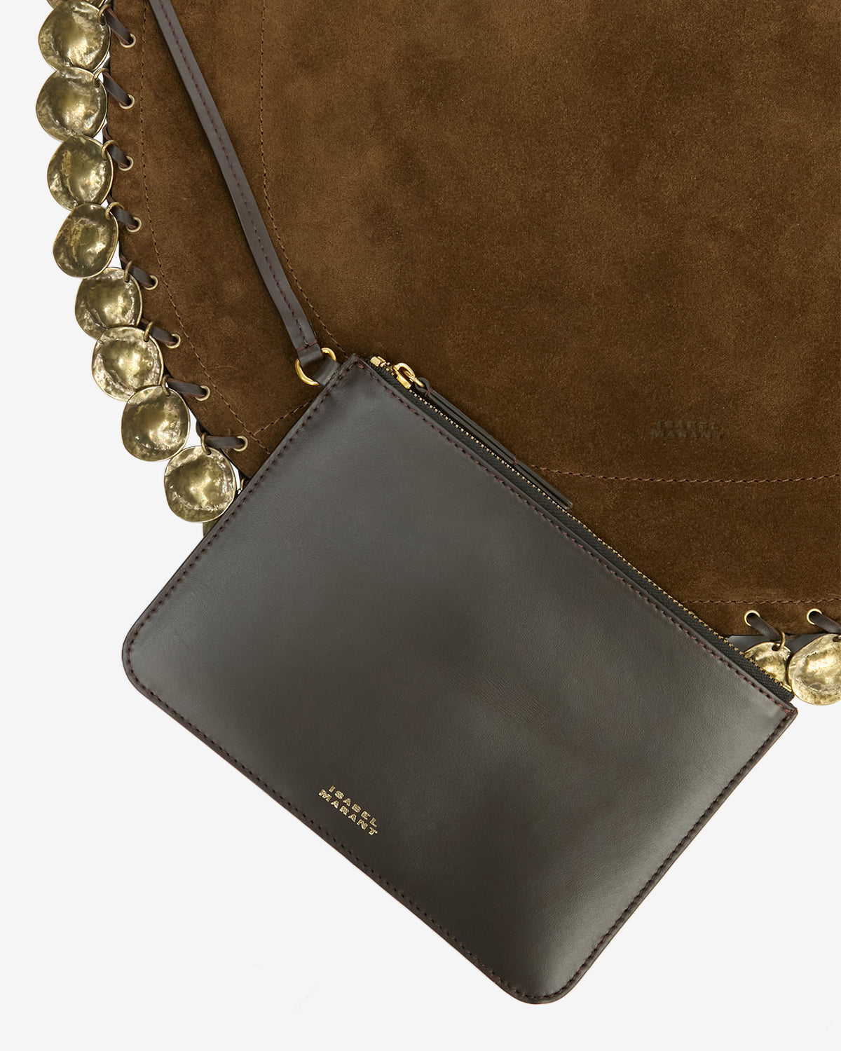 OSKAN HOBO SOFT BAG MEDALLIONS