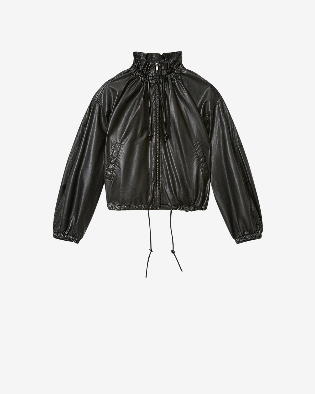 NEELA FAUX LEATHER JACKET