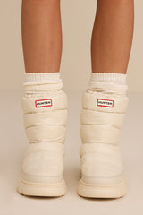 Maribel Ivory Waterproof Insulated Puffer Mid-Calf Boots