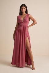 Heavenly Hues Desert Rose Maxi Dress