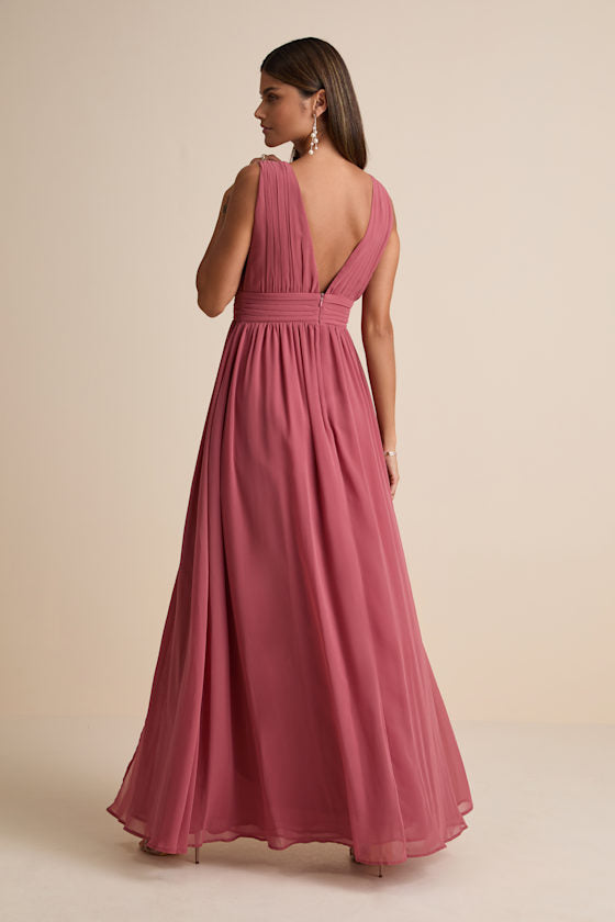 Heavenly Hues Desert Rose Maxi Dress