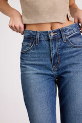 Easy Dad Dark Wash High-Rise Jeans