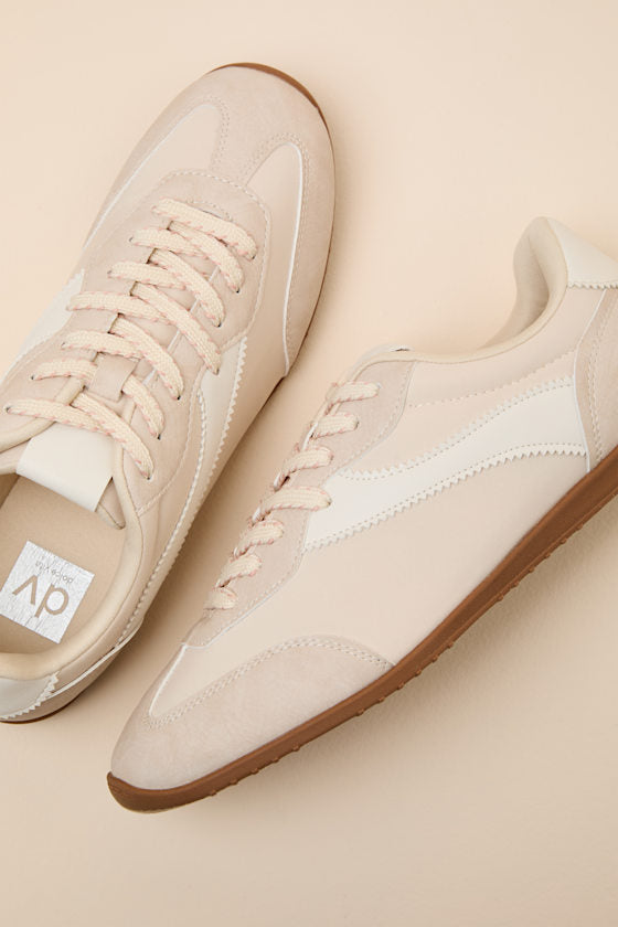Sloane Off White Lace-Up Sneakers