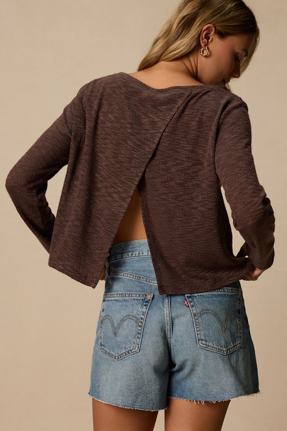 Wyatt Brown Cross Back Sweater