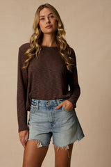 Ribcage Medium Wash High-Rise Cutoff Denim Shorts