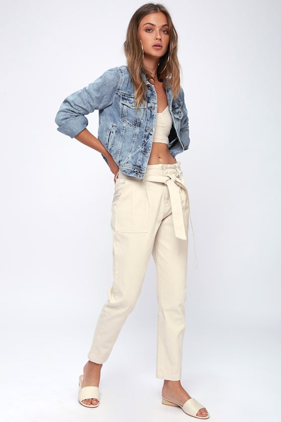Rumors Light Wash Denim Jacket