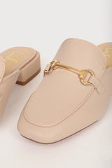 Ranae Light Nude Slide-On Loafers