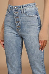 Forever a Trend Light Wash High-Rise Mom Jeans